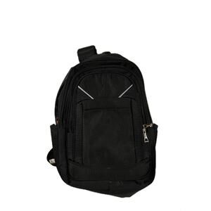 X M X Black Padded Computer Travel Backpack